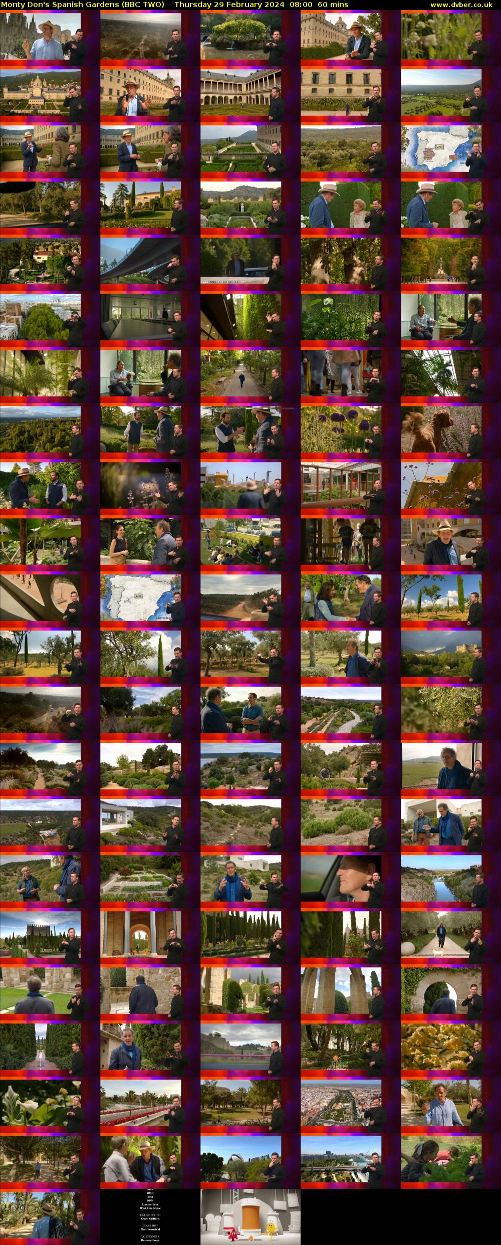Monty Don's Spanish Gardens (BBC TWO) Thursday 29 February 2024 08:00 - 09:00
