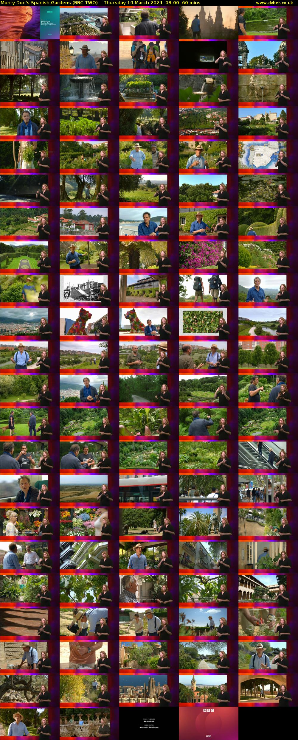 Monty Don's Spanish Gardens (BBC TWO) Thursday 14 March 2024 08:00 - 09:00