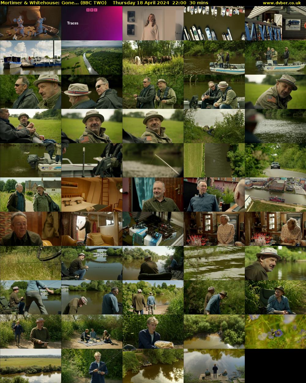 Mortimer & Whitehouse: Gone... (BBC TWO) Thursday 18 April 2024 22:00 - 22:30