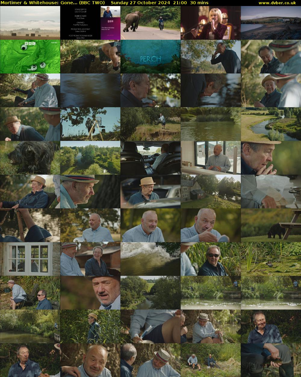 Mortimer & Whitehouse: Gone... (BBC TWO) Sunday 27 October 2024 21:00 - 21:30