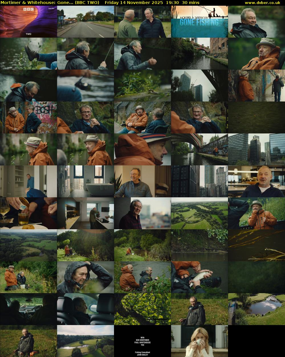 Mortimer & Whitehouse: Gone... (BBC TWO) Friday 14 November 2025 19:30 - 20:00