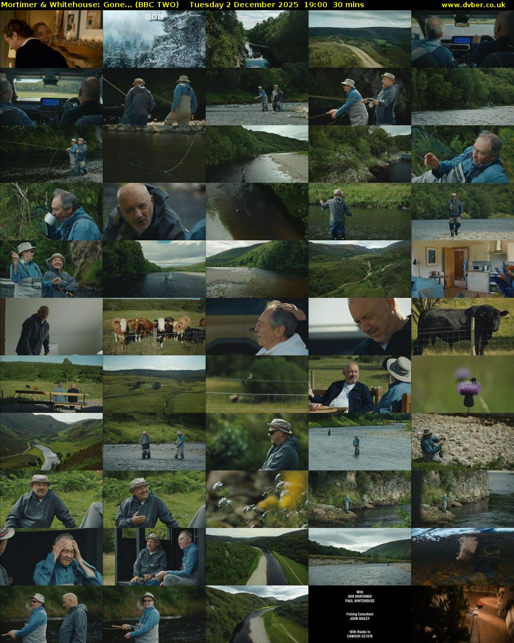Mortimer & Whitehouse: Gone... (BBC TWO) Tuesday 2 December 2025 19:00 - 19:30