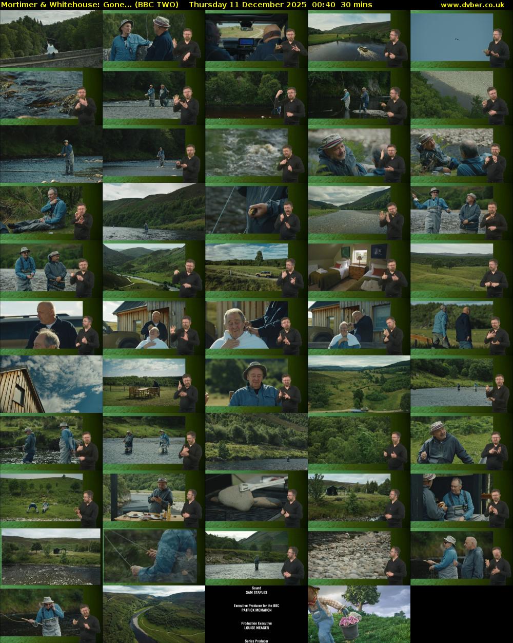 Mortimer & Whitehouse: Gone... (BBC TWO) Thursday 11 December 2025 00:40 - 01:10