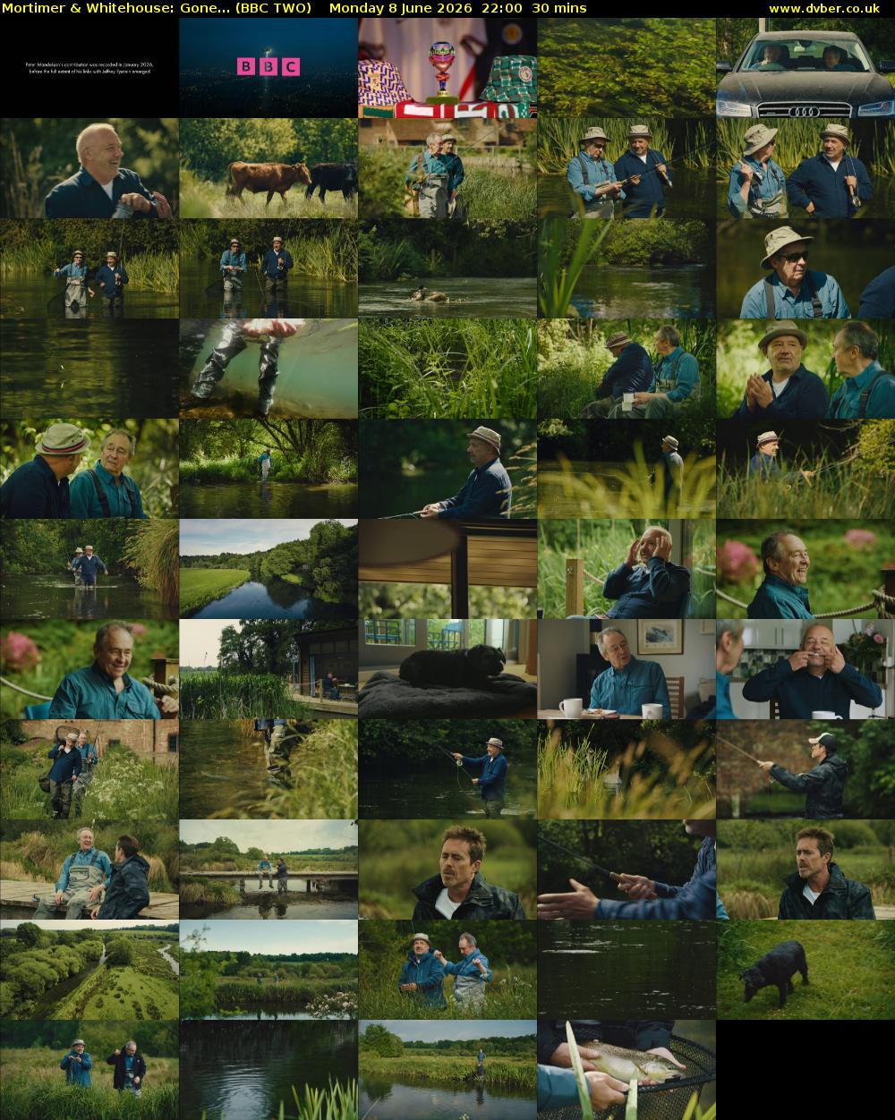 Mortimer & Whitehouse: Gone... (BBC TWO) Monday 8 June 2026 22:00 - 22:30