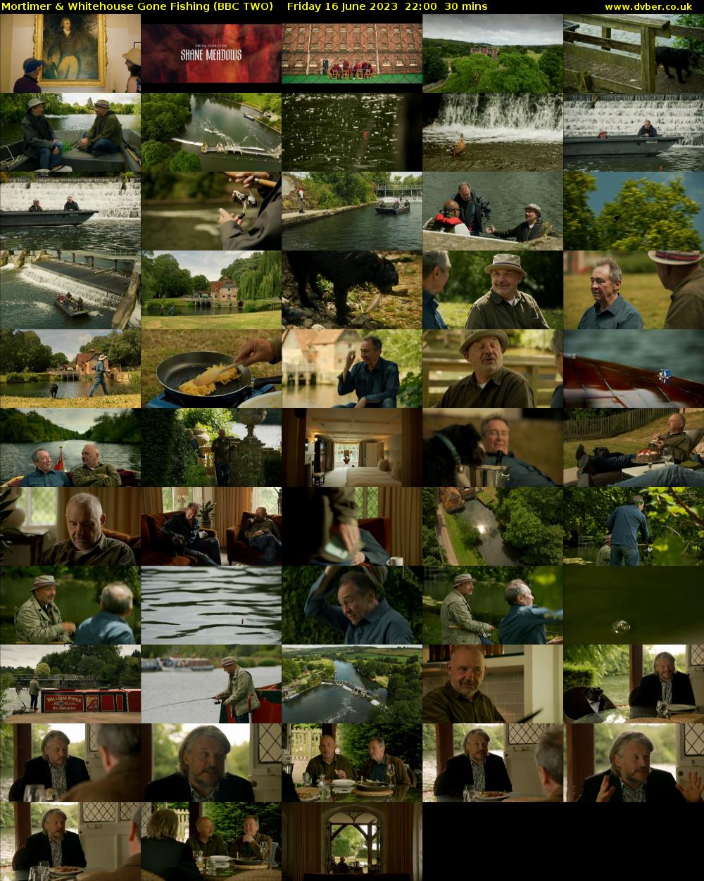 Mortimer & Whitehouse Gone Fishing (BBC TWO) Friday 16 June 2023 22:00 - 22:30