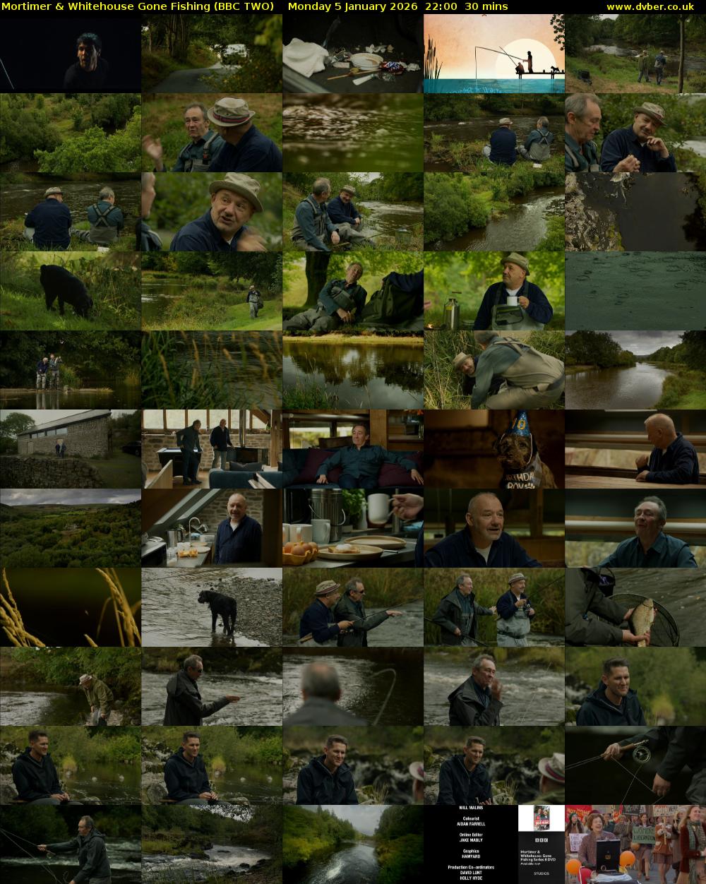 Mortimer & Whitehouse Gone Fishing (BBC TWO) Monday 5 January 2026 22:00 - 22:30