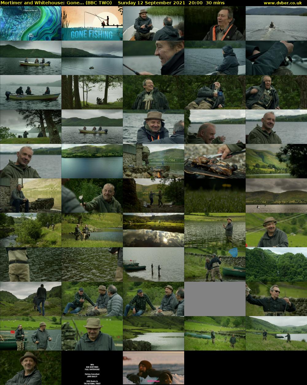 Mortimer and Whitehouse: Gone... (BBC TWO) Sunday 12 September 2021 20:00 - 20:30