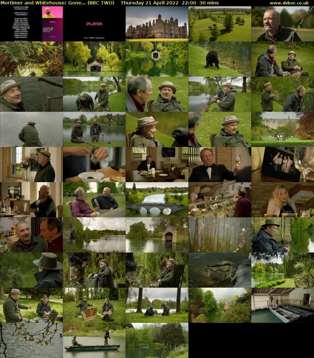 Mortimer and Whitehouse: Gone... (BBC TWO) Thursday 21 April 2022 22:00 - 22:30
