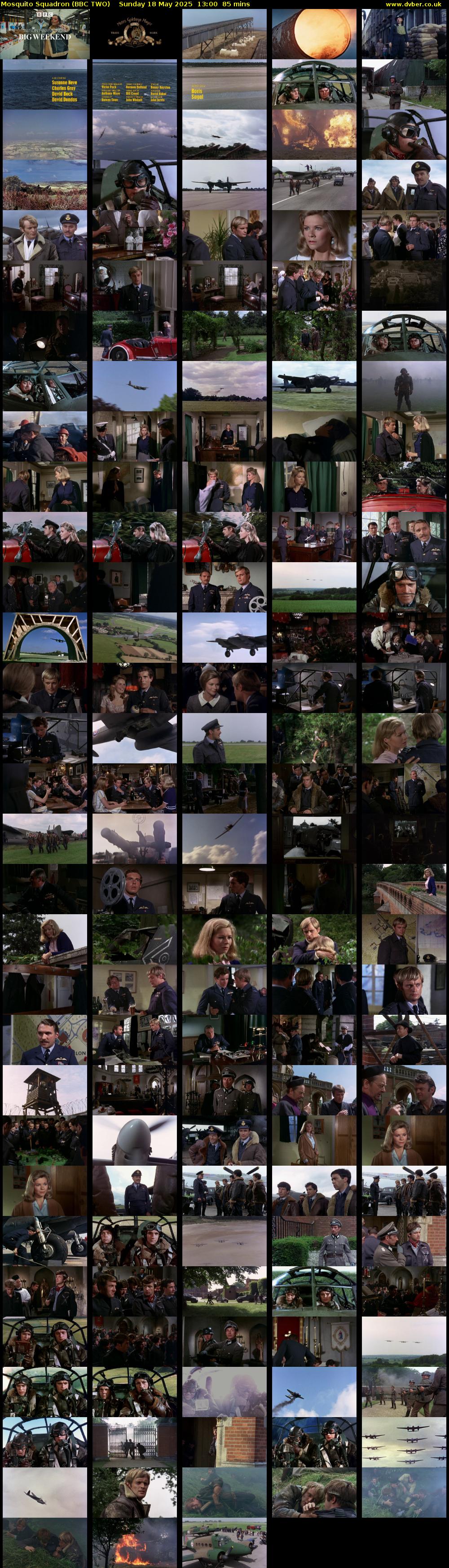 Mosquito Squadron (BBC TWO) Sunday 18 May 2025 13:00 - 14:25