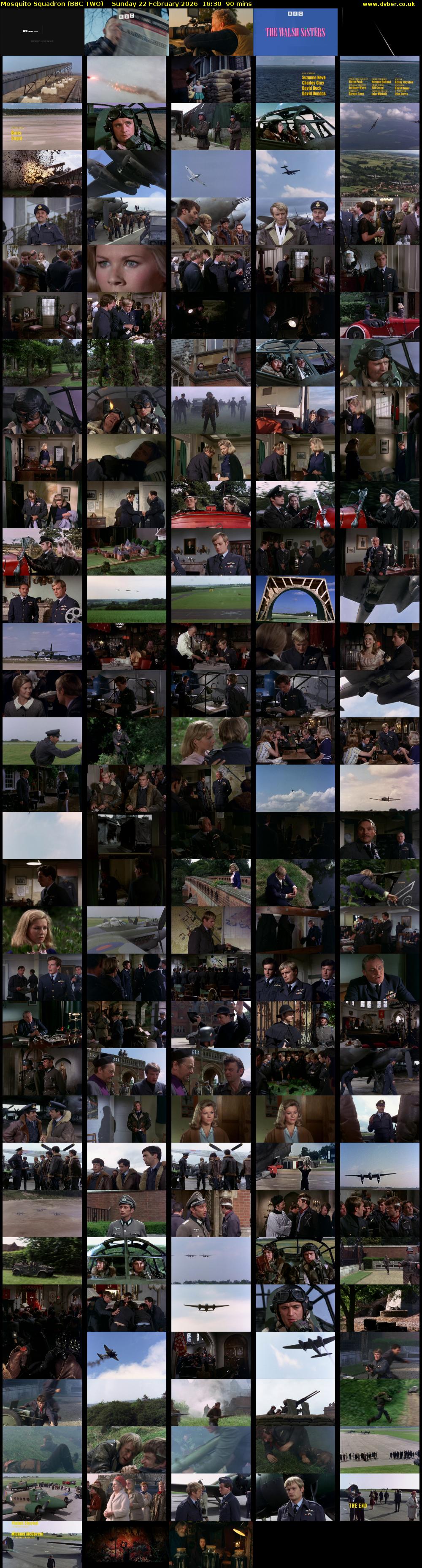 Mosquito Squadron (BBC TWO) Sunday 22 February 2026 16:30 - 18:00