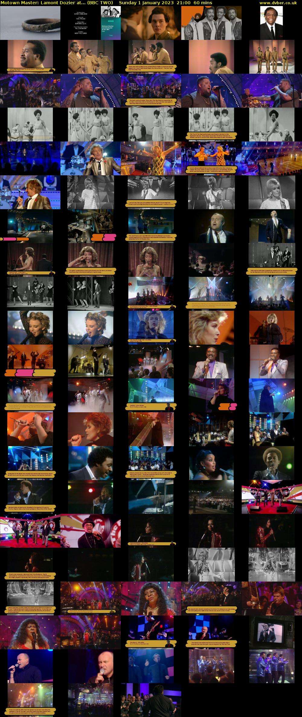Motown Master: Lamont Dozier at... (BBC TWO) Sunday 1 January 2023 21:00 - 22:00