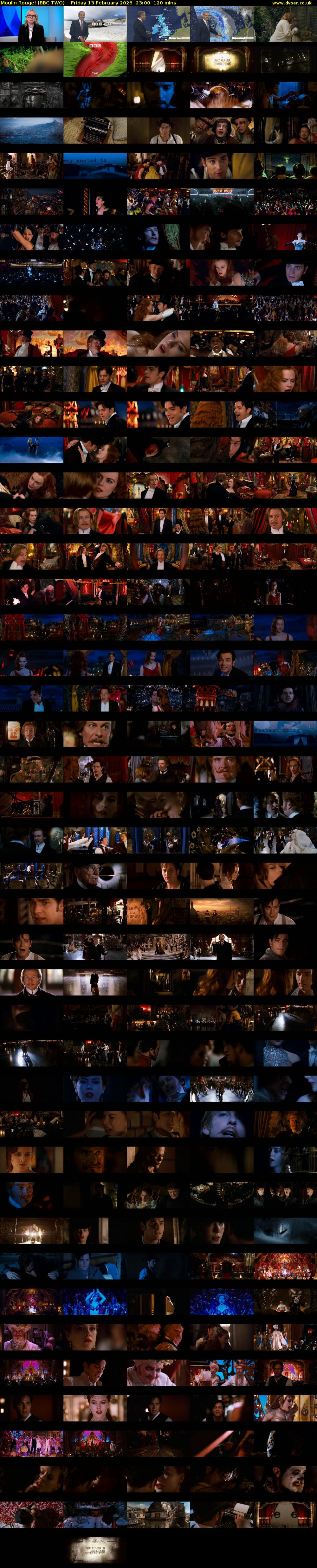 Moulin Rouge! (BBC TWO) Friday 13 February 2026 23:00 - 01:00