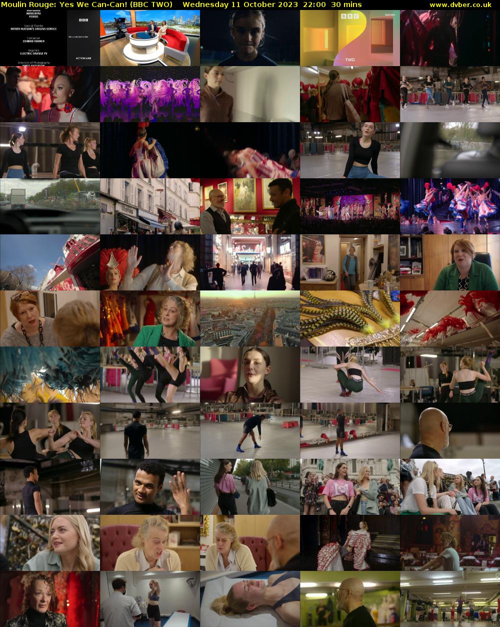 Moulin Rouge: Yes We Can-Can! (BBC TWO) Wednesday 11 October 2023 22:00 - 22:30