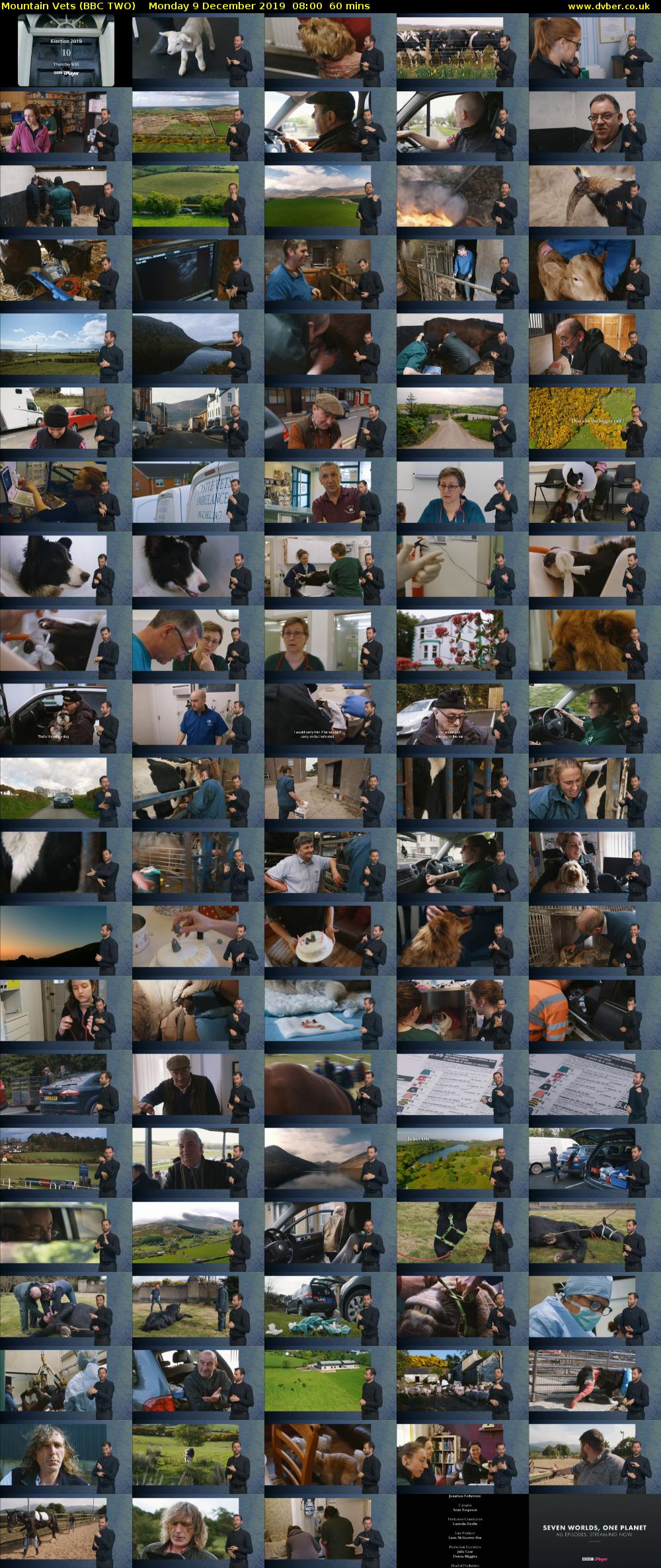 Mountain Vets (BBC TWO) Monday 9 December 2019 08:00 - 09:00