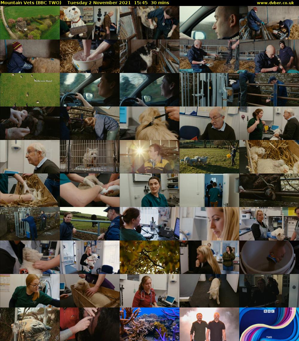 Mountain Vets (BBC TWO) Tuesday 2 November 2021 15:45 - 16:15