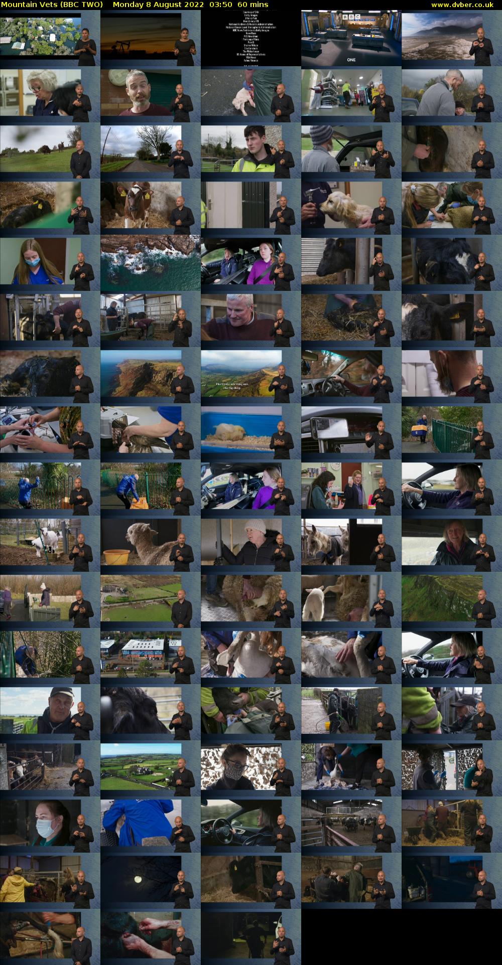 Mountain Vets (BBC TWO) Monday 8 August 2022 03:50 - 04:50