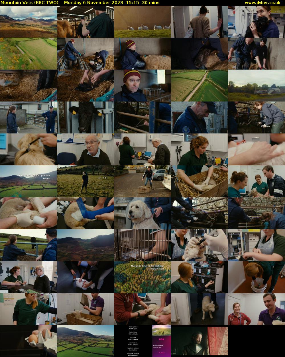 Mountain Vets (BBC TWO) Monday 6 November 2023 15:15 - 15:45