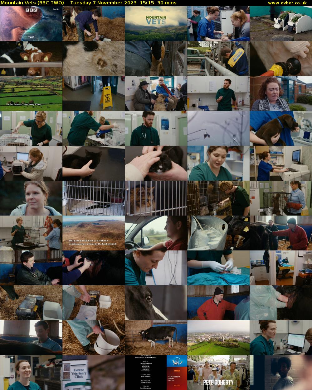 Mountain Vets (BBC TWO) Tuesday 7 November 2023 15:15 - 15:45