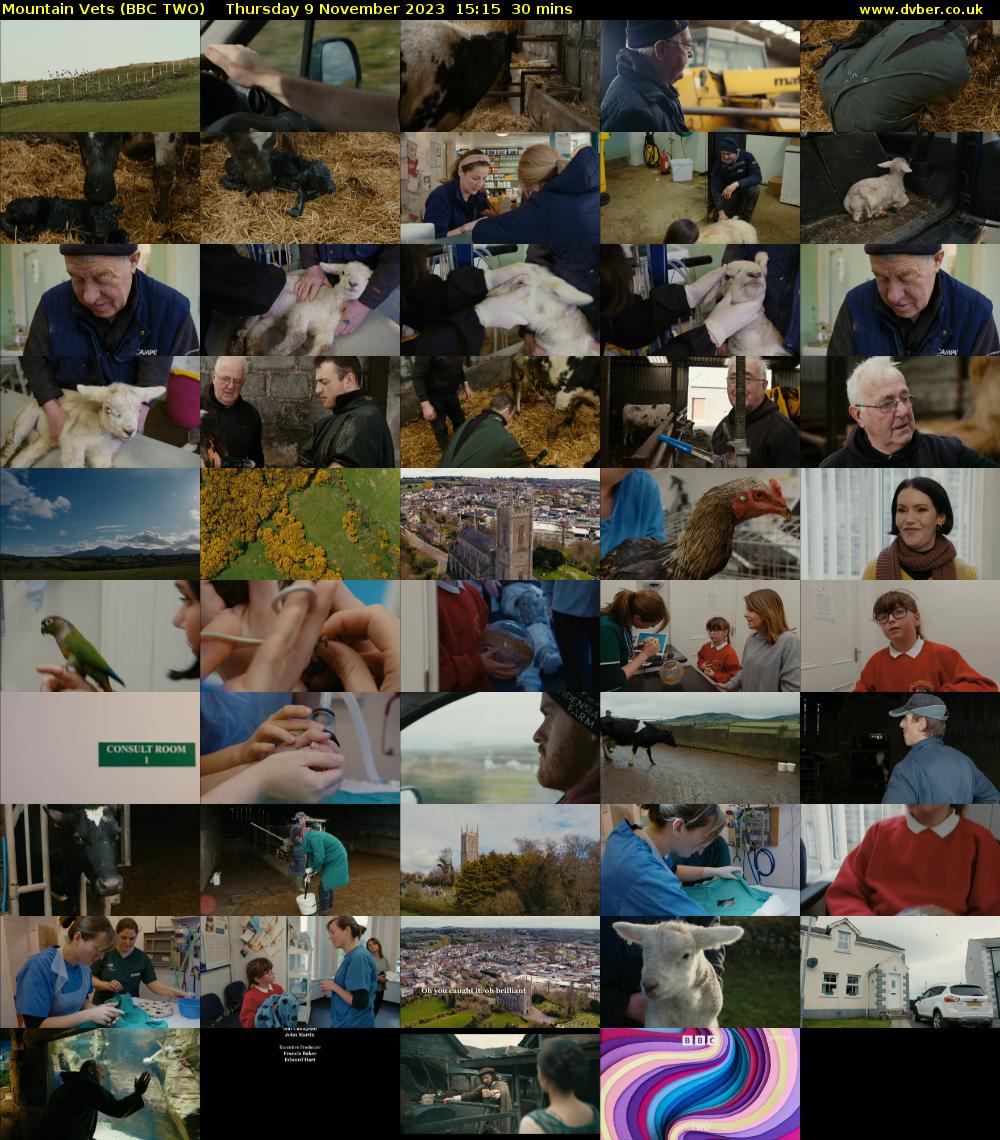 Mountain Vets (BBC TWO) Thursday 9 November 2023 15:15 - 15:45