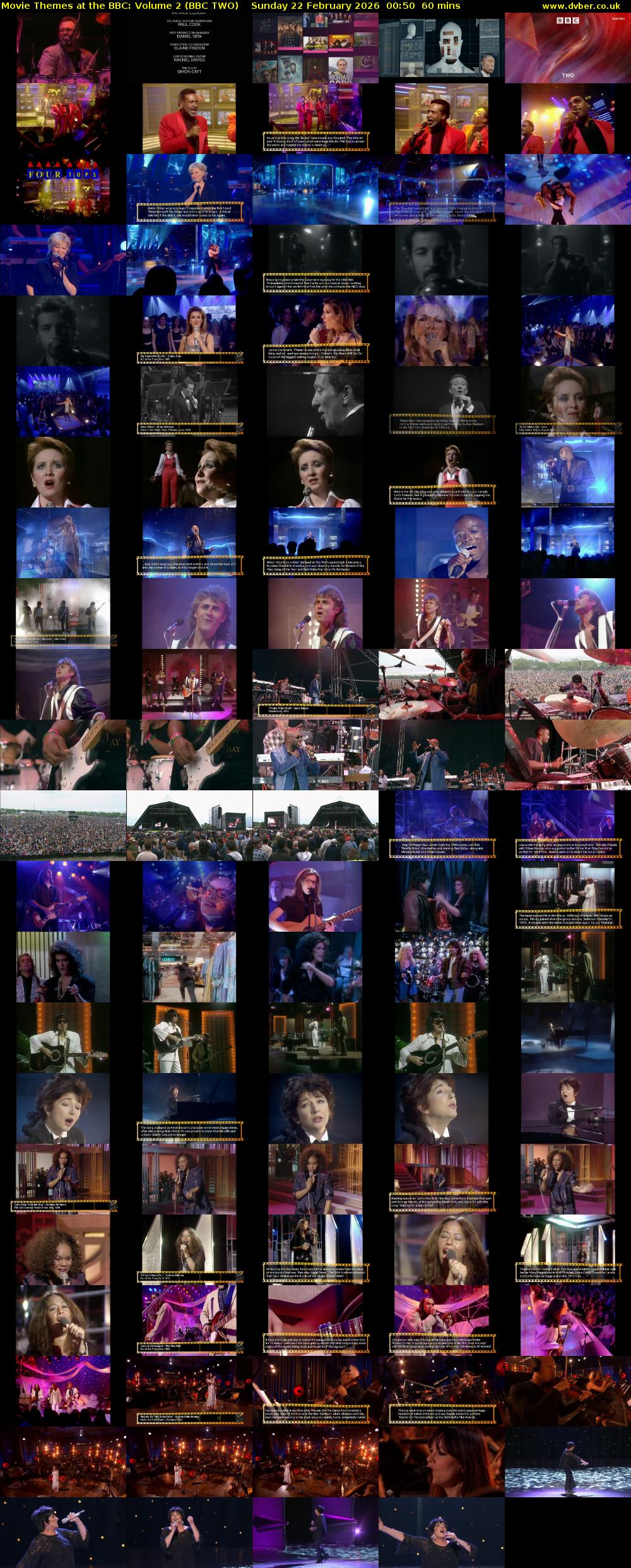 Movie Themes at the BBC: Volume 2 (BBC TWO) Sunday 22 February 2026 00:50 - 01:50