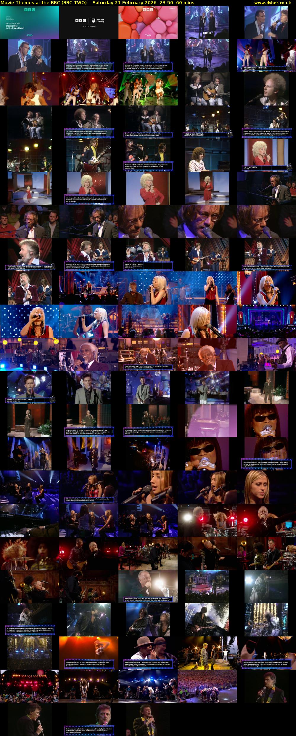 Movie Themes at the BBC (BBC TWO) Saturday 21 February 2026 23:50 - 00:50