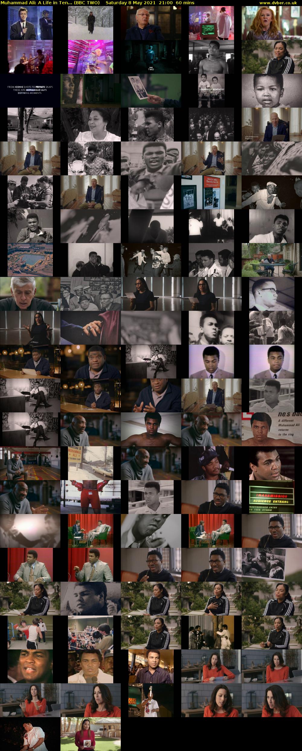 Muhammad Ali: A Life in Ten... (BBC TWO) Saturday 8 May 2021 21:00 - 22:00