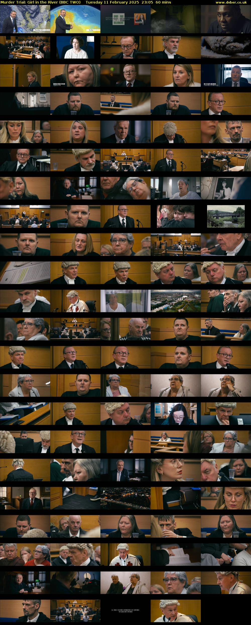 Murder Trial: Girl in the River (BBC TWO) Tuesday 11 February 2025 23:05 - 00:05