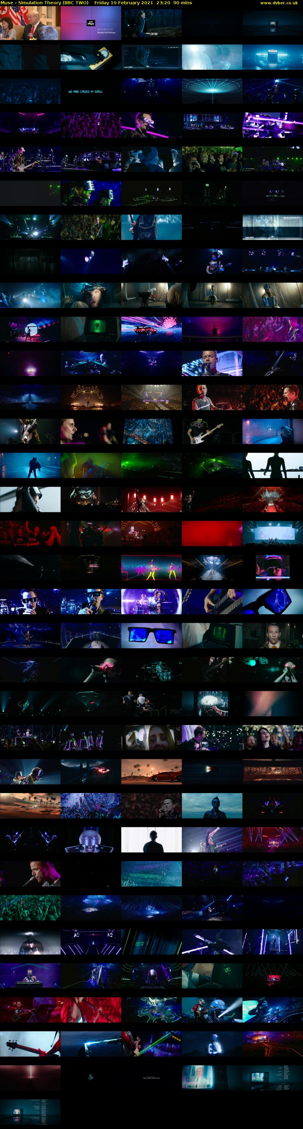 Muse - Simulation Theory (BBC TWO) Friday 19 February 2021 23:20 - 00:50