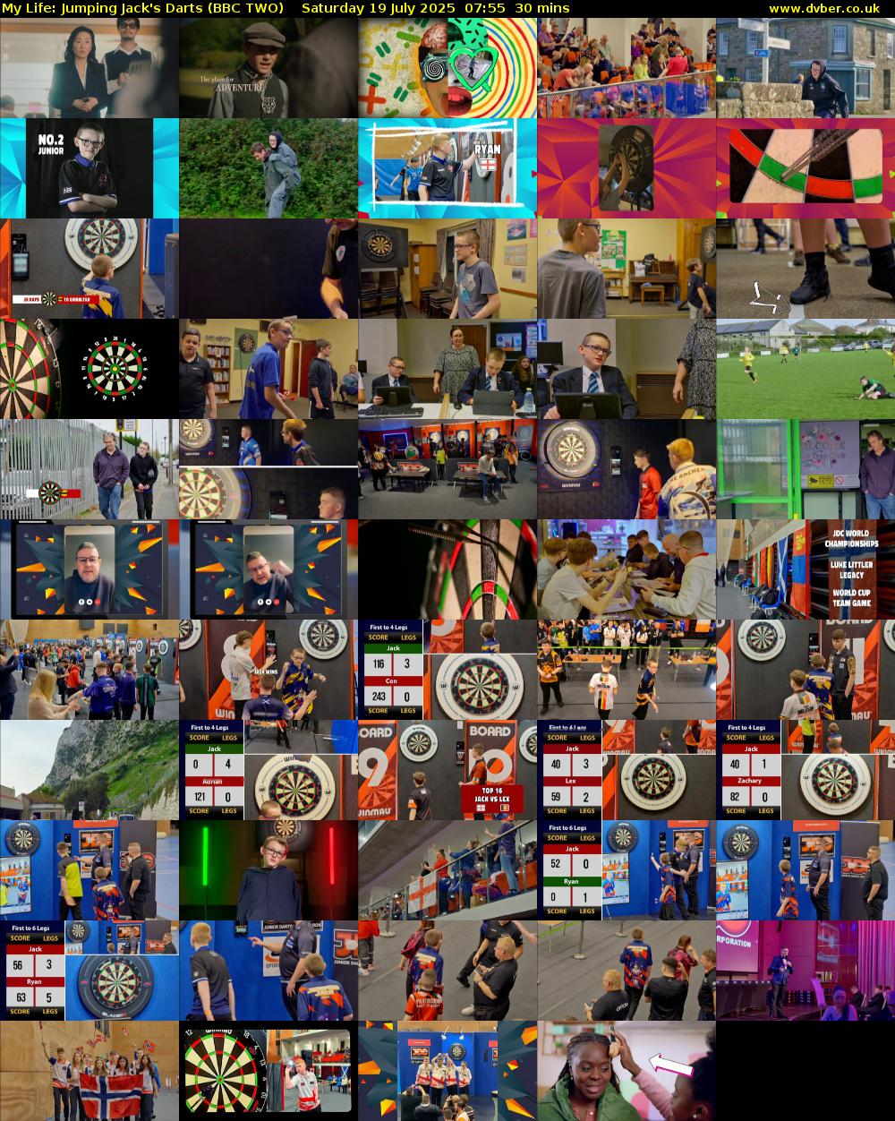 My Life: Jumping Jack's Darts (BBC TWO) Saturday 19 July 2025 07:55 - 08:25