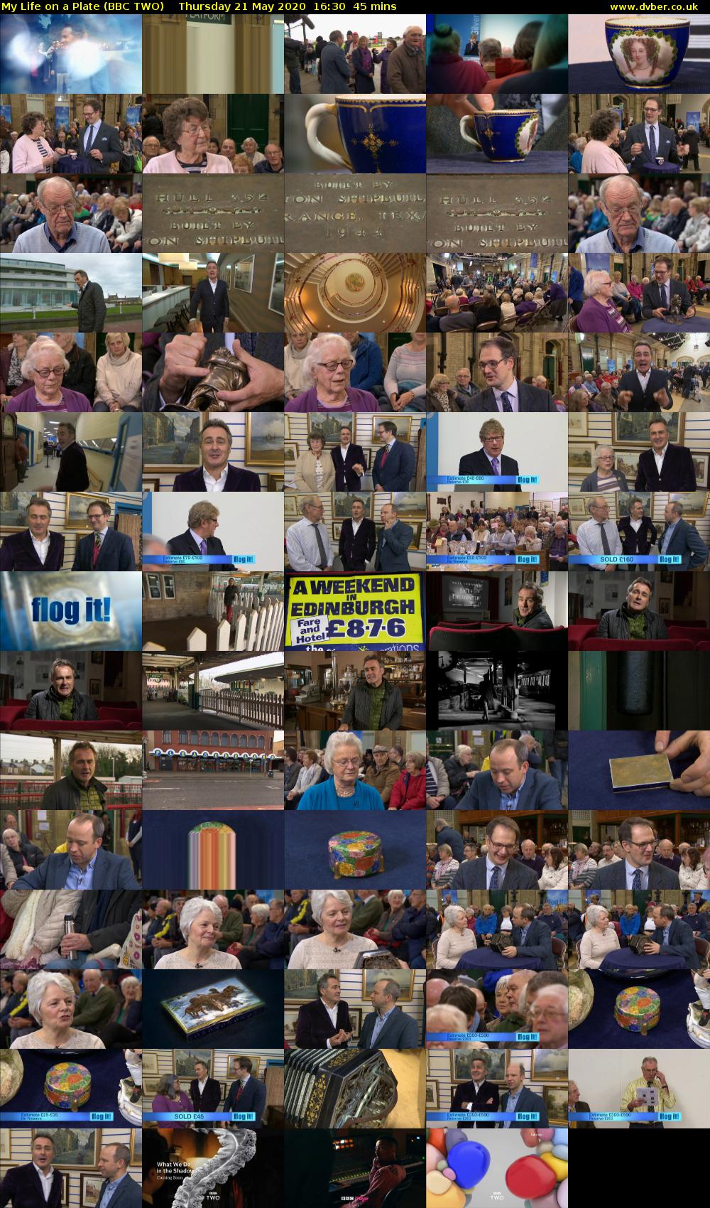 My Life on a Plate (BBC TWO) Thursday 21 May 2020 16:30 - 17:15