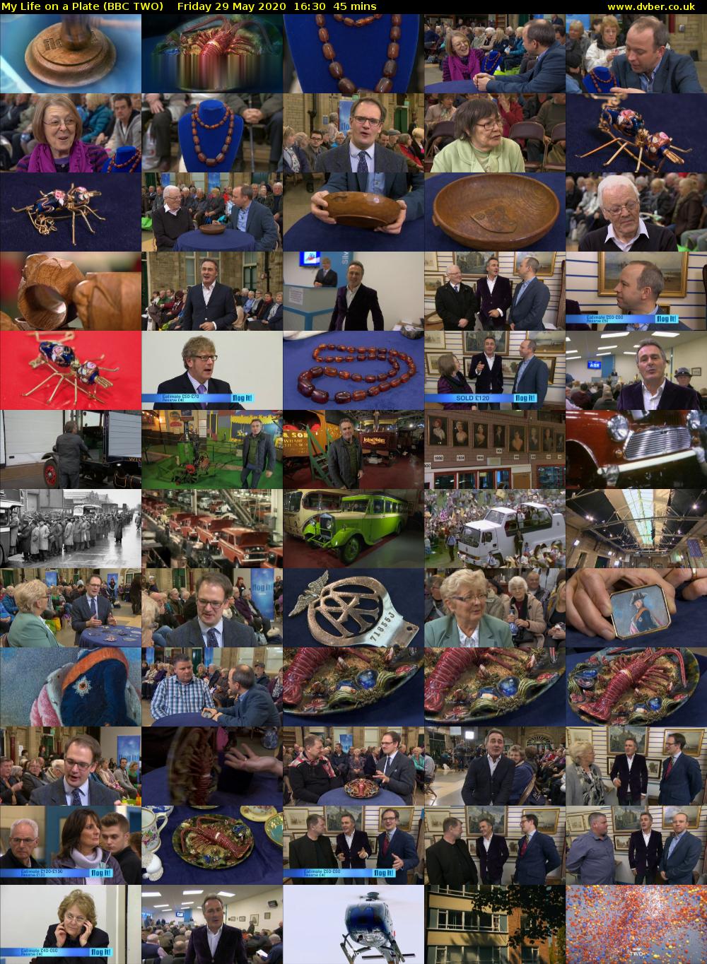 My Life on a Plate (BBC TWO) Friday 29 May 2020 16:30 - 17:15