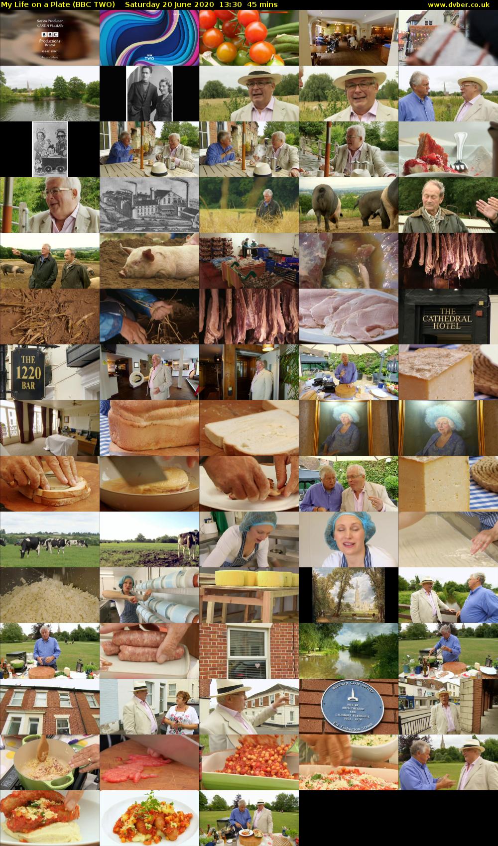 My Life on a Plate (BBC TWO) Saturday 20 June 2020 13:30 - 14:15