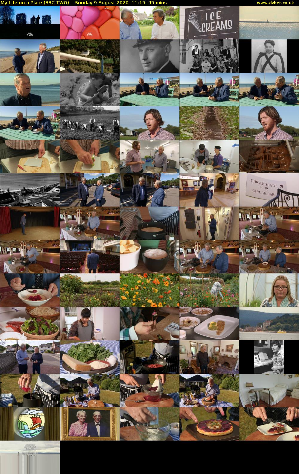My Life on a Plate (BBC TWO) Sunday 9 August 2020 11:15 - 12:00
