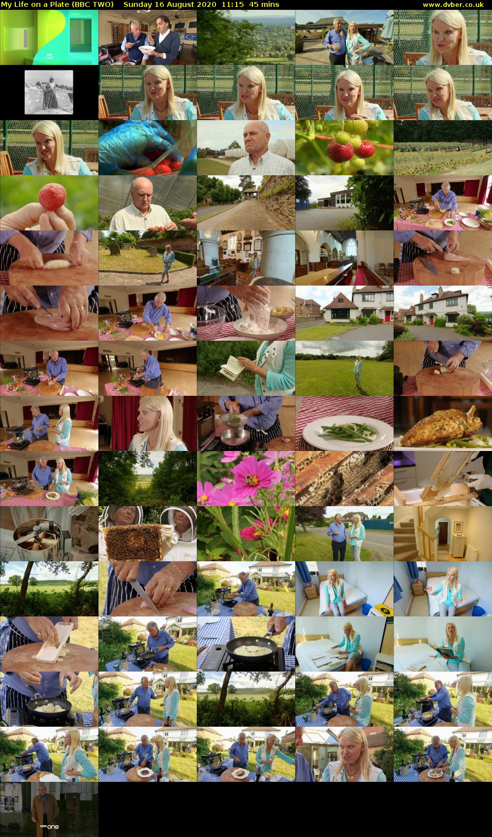 My Life on a Plate (BBC TWO) Sunday 16 August 2020 11:15 - 12:00