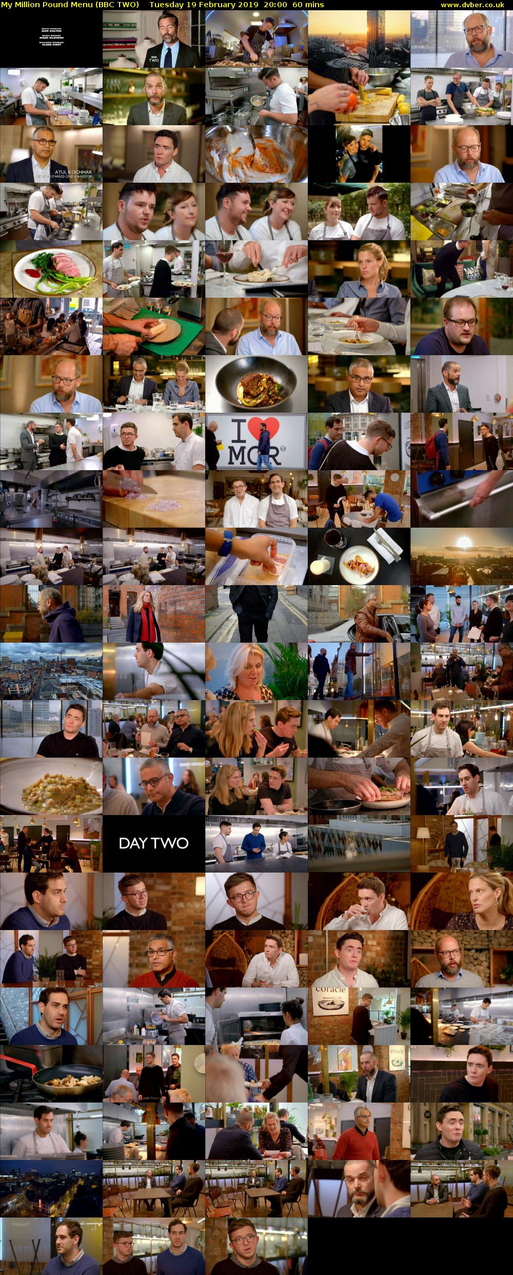 My Million Pound Menu (BBC TWO) Tuesday 19 February 2019 20:00 - 21:00