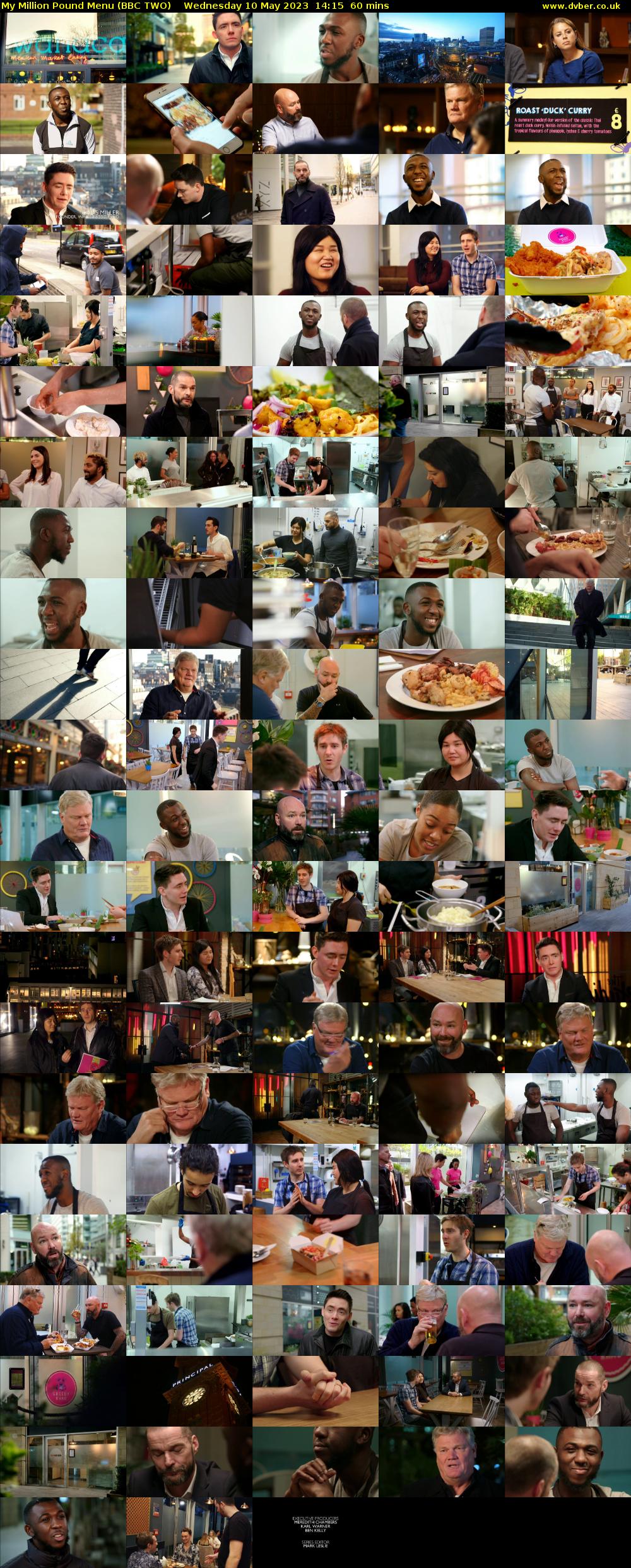 My Million Pound Menu (BBC TWO) Wednesday 10 May 2023 14:15 - 15:15