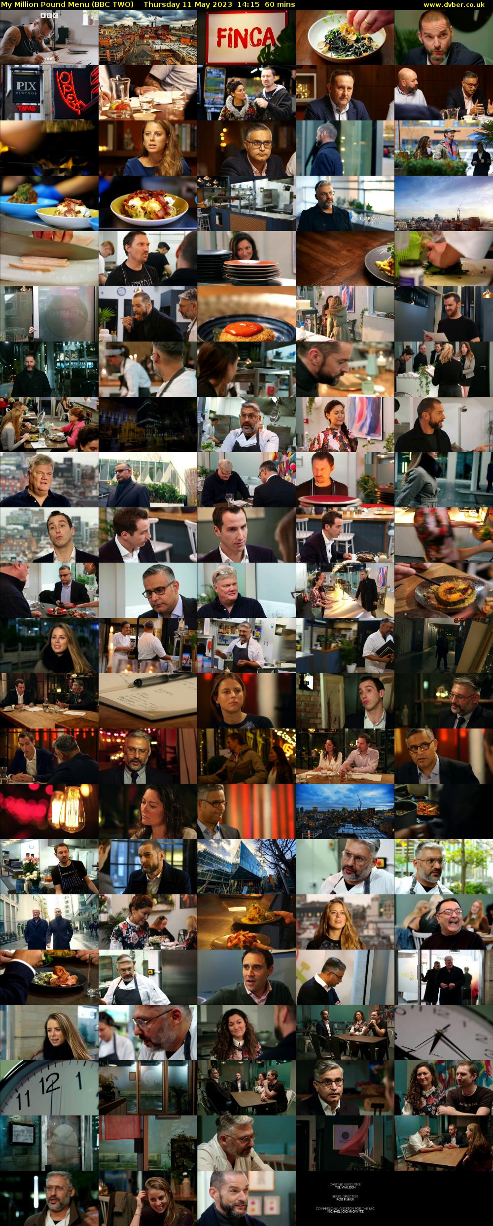 My Million Pound Menu (BBC TWO) Thursday 11 May 2023 14:15 - 15:15