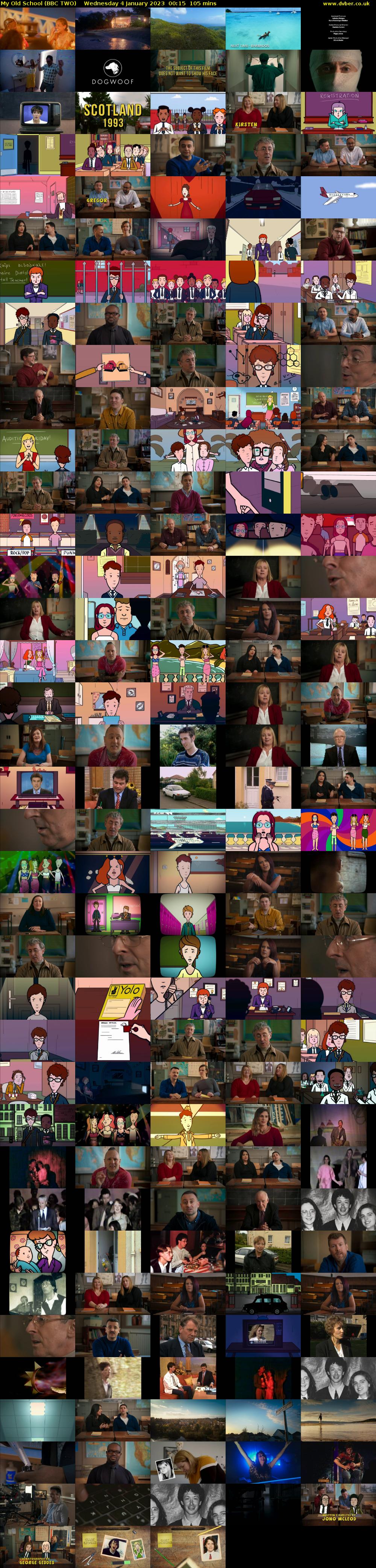 My Old School (BBC TWO) Wednesday 4 January 2023 00:15 - 02:00