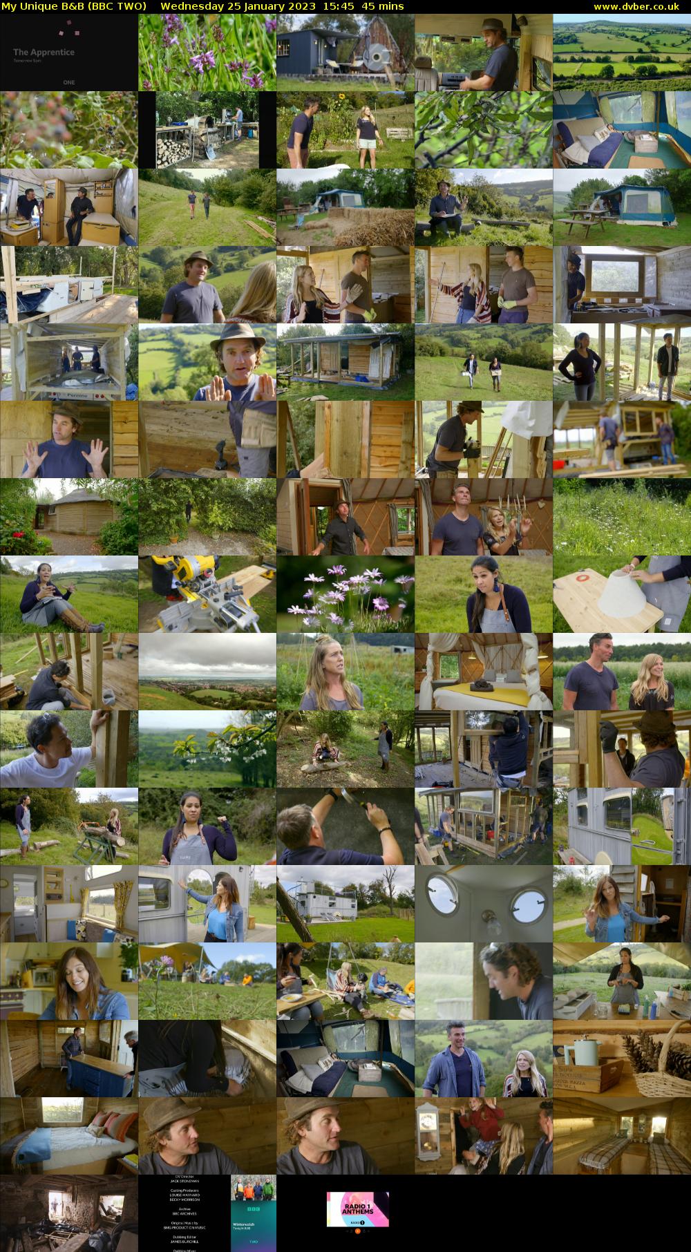 My Unique B&B (BBC TWO) Wednesday 25 January 2023 15:45 - 16:30