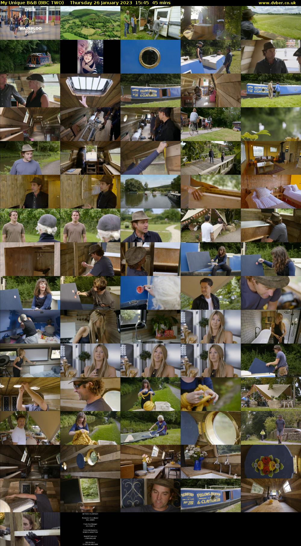 My Unique B&B (BBC TWO) Thursday 26 January 2023 15:45 - 16:30