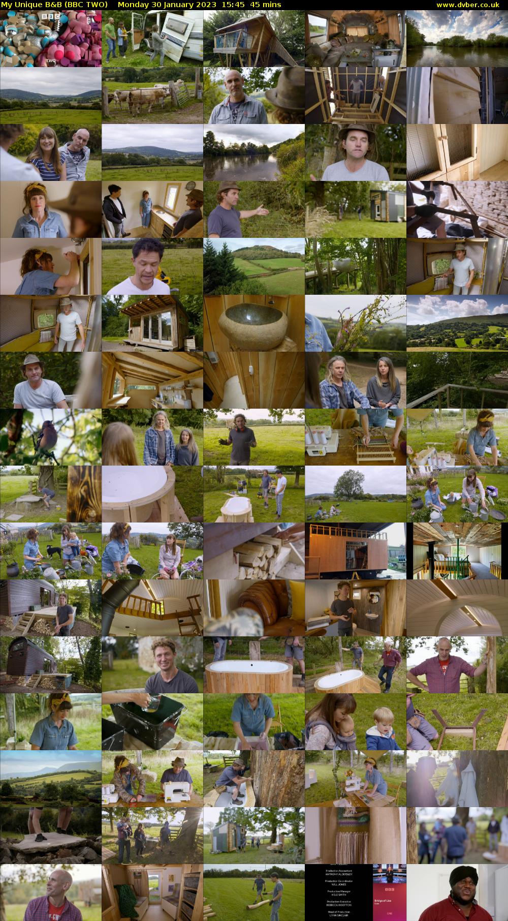 My Unique B&B (BBC TWO) Monday 30 January 2023 15:45 - 16:30