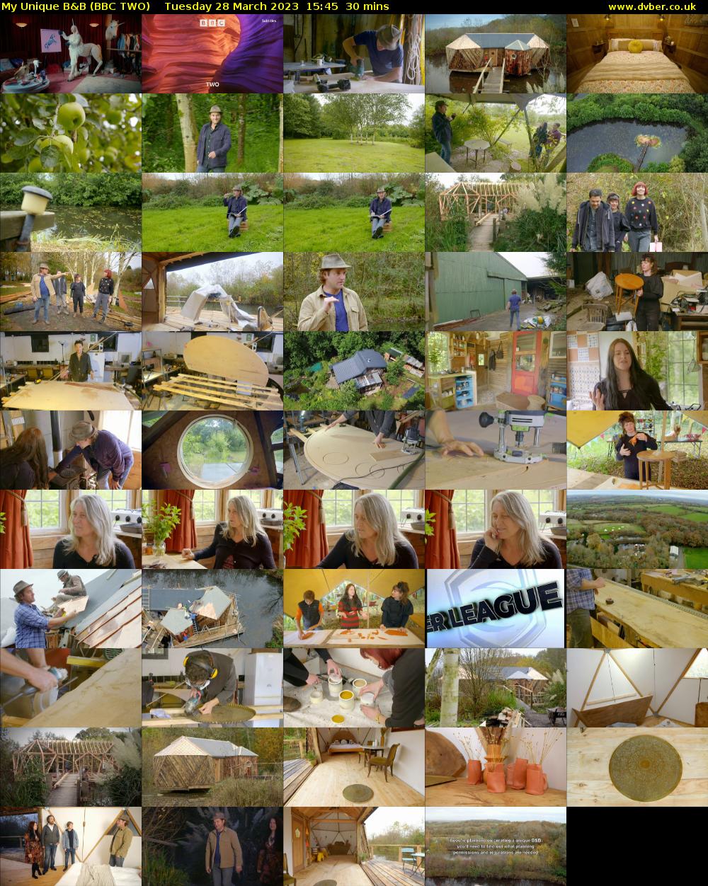 My Unique B&B (BBC TWO) Tuesday 28 March 2023 15:45 - 16:15