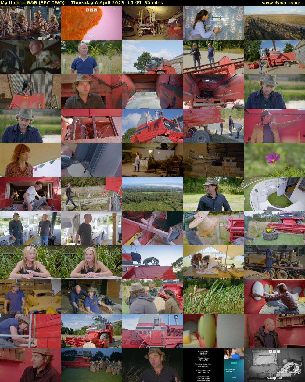 My Unique B&B (BBC TWO) Thursday 6 April 2023 15:45 - 16:15