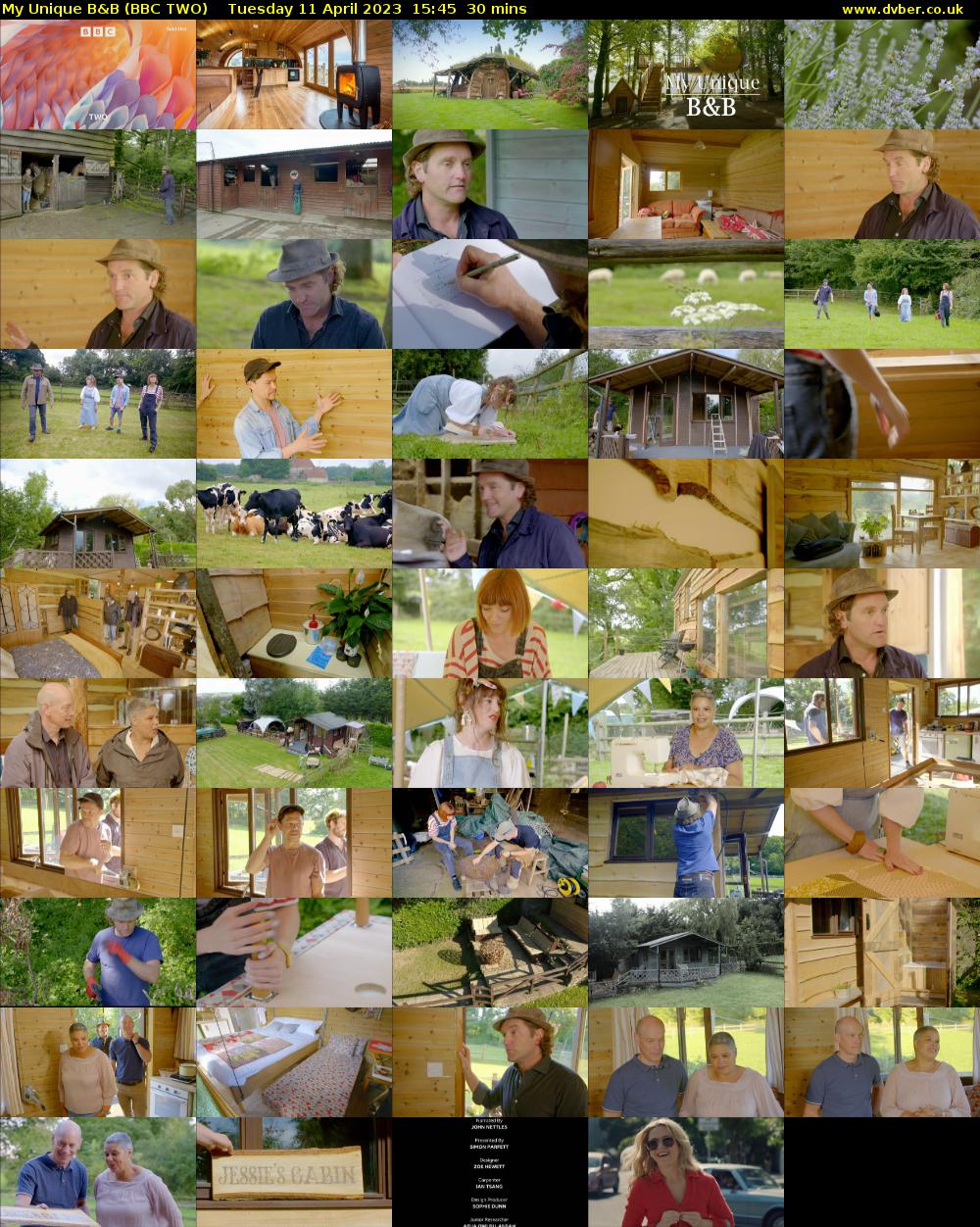 My Unique B&B (BBC TWO) Tuesday 11 April 2023 15:45 - 16:15