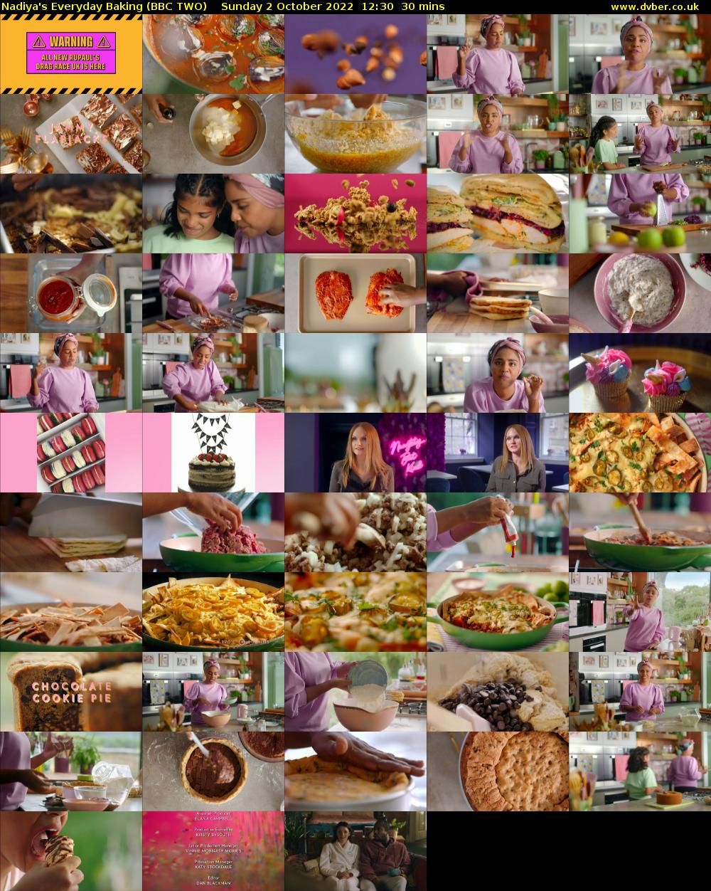 Nadiya's Everyday Baking (BBC TWO) Sunday 2 October 2022 12:30 - 13:00