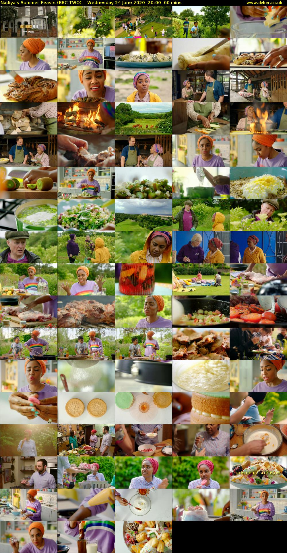 Nadiya's Summer Feasts (BBC TWO) Wednesday 24 June 2020 20:00 - 21:00