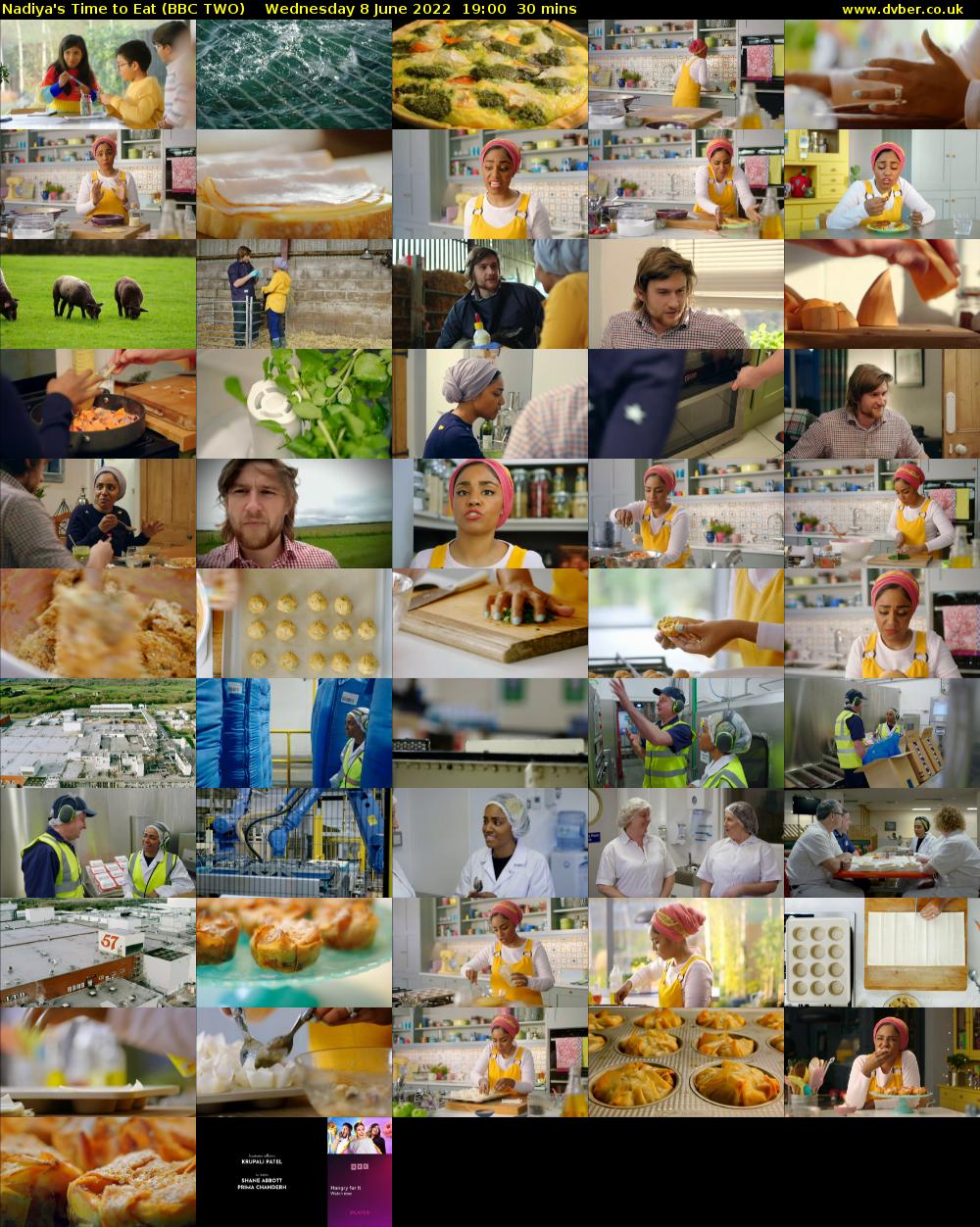 Nadiya's Time to Eat (BBC TWO) Wednesday 8 June 2022 19:00 - 19:30