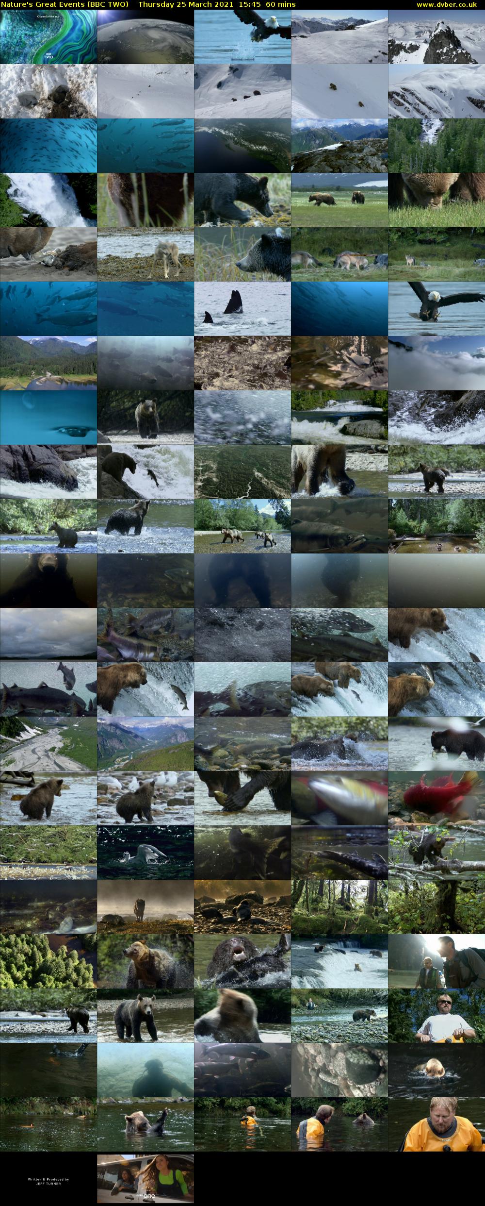 Nature's Great Events (BBC TWO) Thursday 25 March 2021 15:45 - 16:45