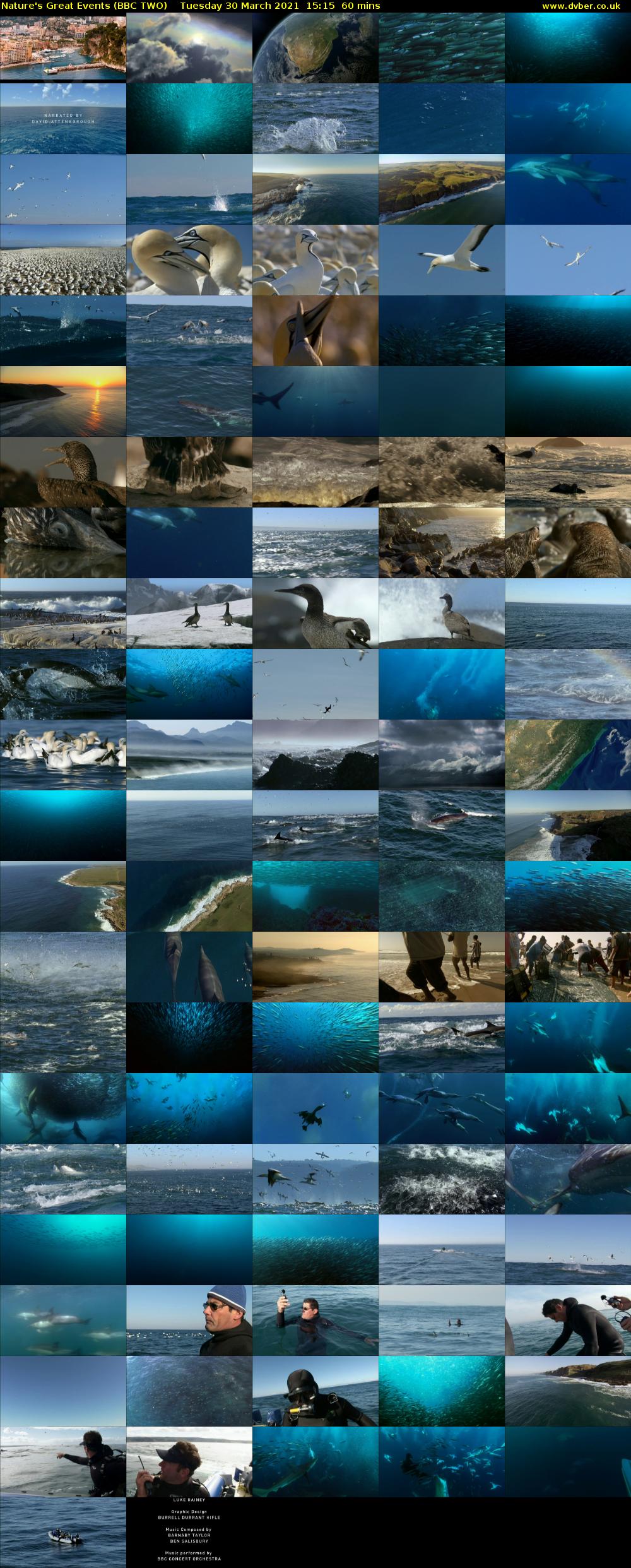 Nature's Great Events (BBC TWO) Tuesday 30 March 2021 15:15 - 16:15