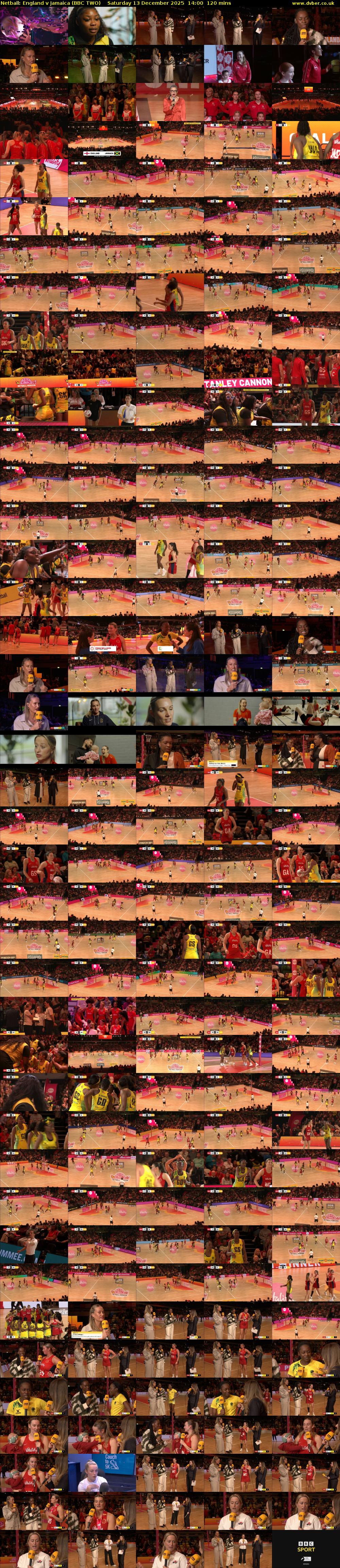 Netball: England v Jamaica (BBC TWO) Saturday 13 December 2025 14:00 - 16:00